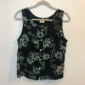 Very Vineyard Aurelia top-Opal pattern sz Medium